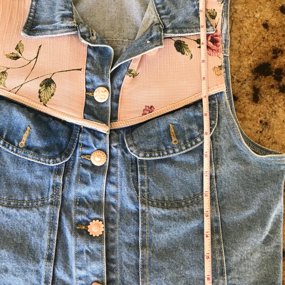Vintage Romeo Romeo Denim Vest Size Small - Picture 7 of 11